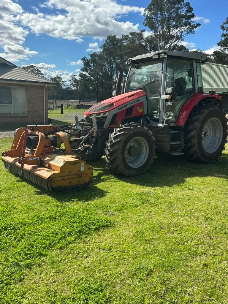 Mel-Ray Industries Tractor-and-flail-mower at Sydney NSW